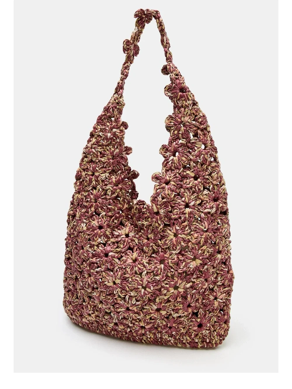 ZARA RAFIA BUCKET BAG
